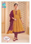 Anarkali Hits Vol 1 By Mcm Cotton Best Anarkali Kurti Set Wholesale Shop In Surat
